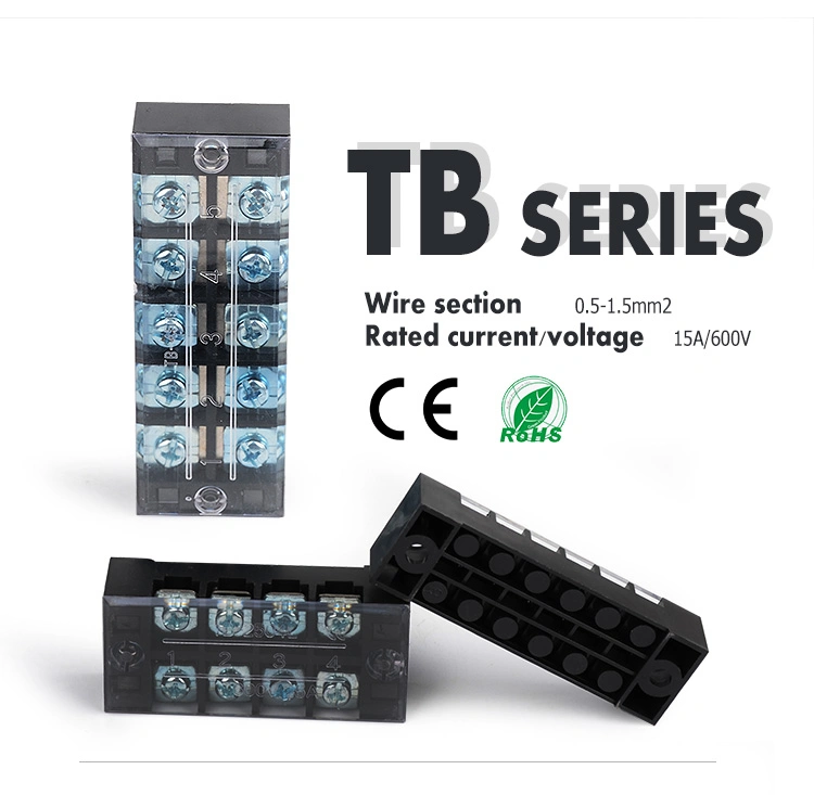 Tc Series Fixed Screw Universal Cable Connector Terminal Block