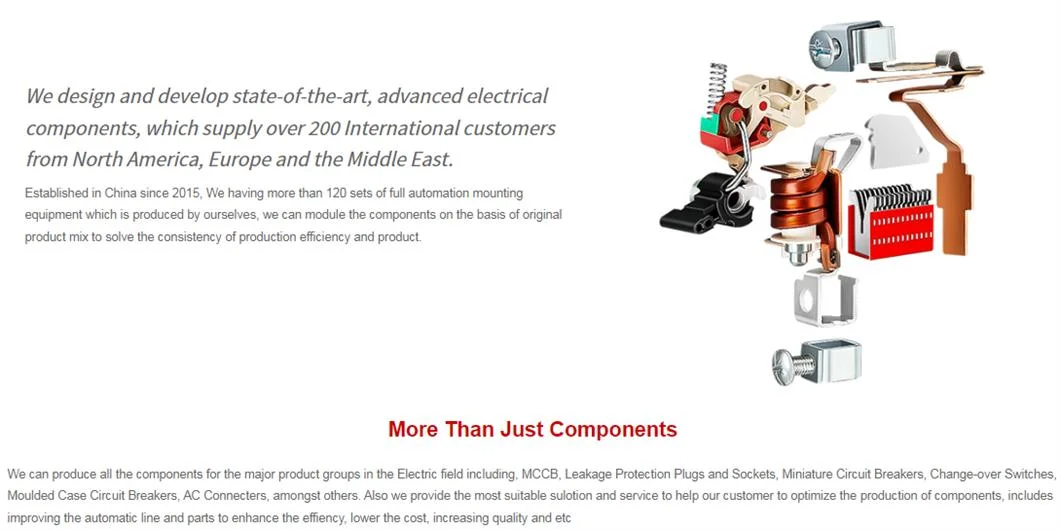 Copper Wire Accessories for RCD with Wire and Terminals (XMRCDW2P-8) Circuit Breaker