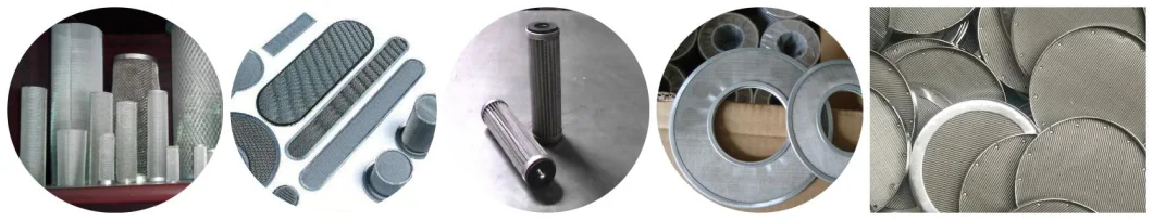 Factory Custom Metal Woven Filter Mesh for Plastic Extruder