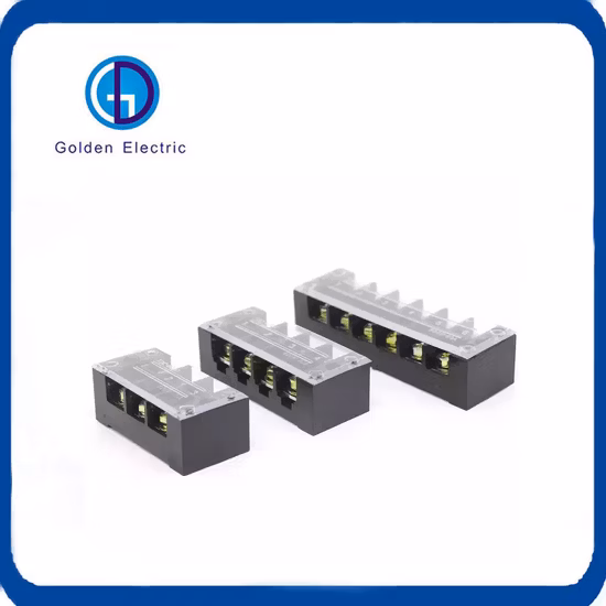 300A Connection Lug Plate Fixed Terminal Covered Dual Row Wta Series Screw Barrier Terminal Block