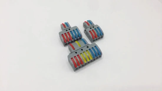 China Professional Manufacturer Mini Fast Wire Connector Push in Terminal Block