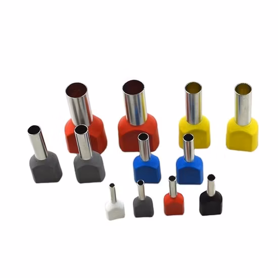 E1508 Black Copper Cable Terminal Crimp Insulated Electric Wire Cord End Ferrule